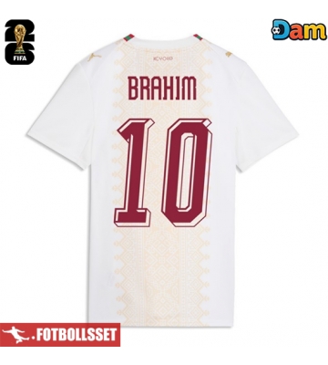 Marocko Brahim Diaz #10 Bortatröja Dam VM 2026 Kortärmad